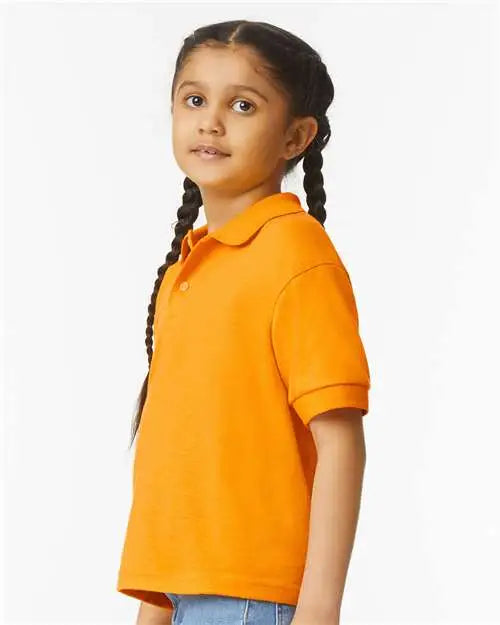 Gildan 8800b Dryblendâ Youth Jersey Polo - Gold