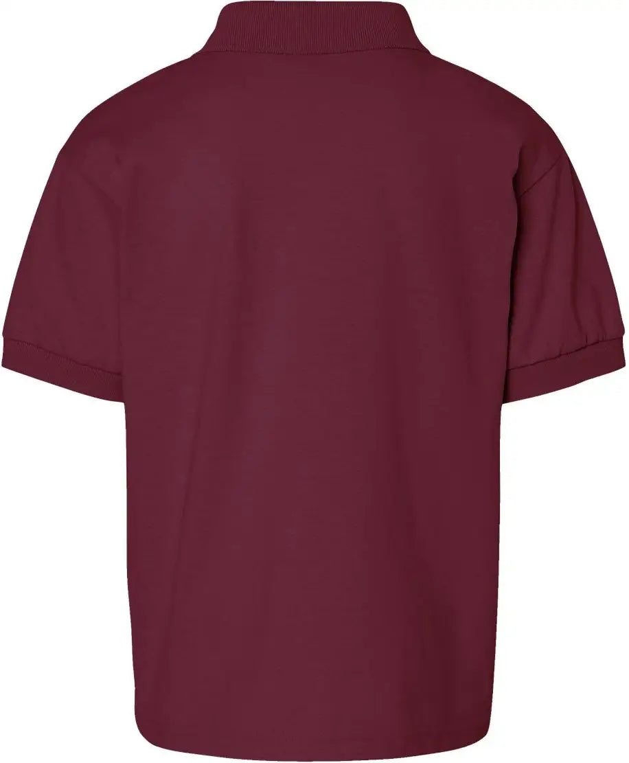 Gildan 8800b Dryblendâ Youth Jersey Polo - Maroon