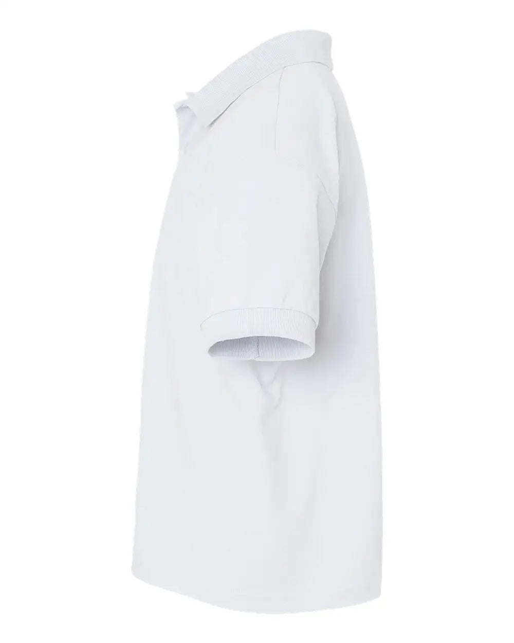 Gildan 8800b Dryblendâ Youth Jersey Polo - White