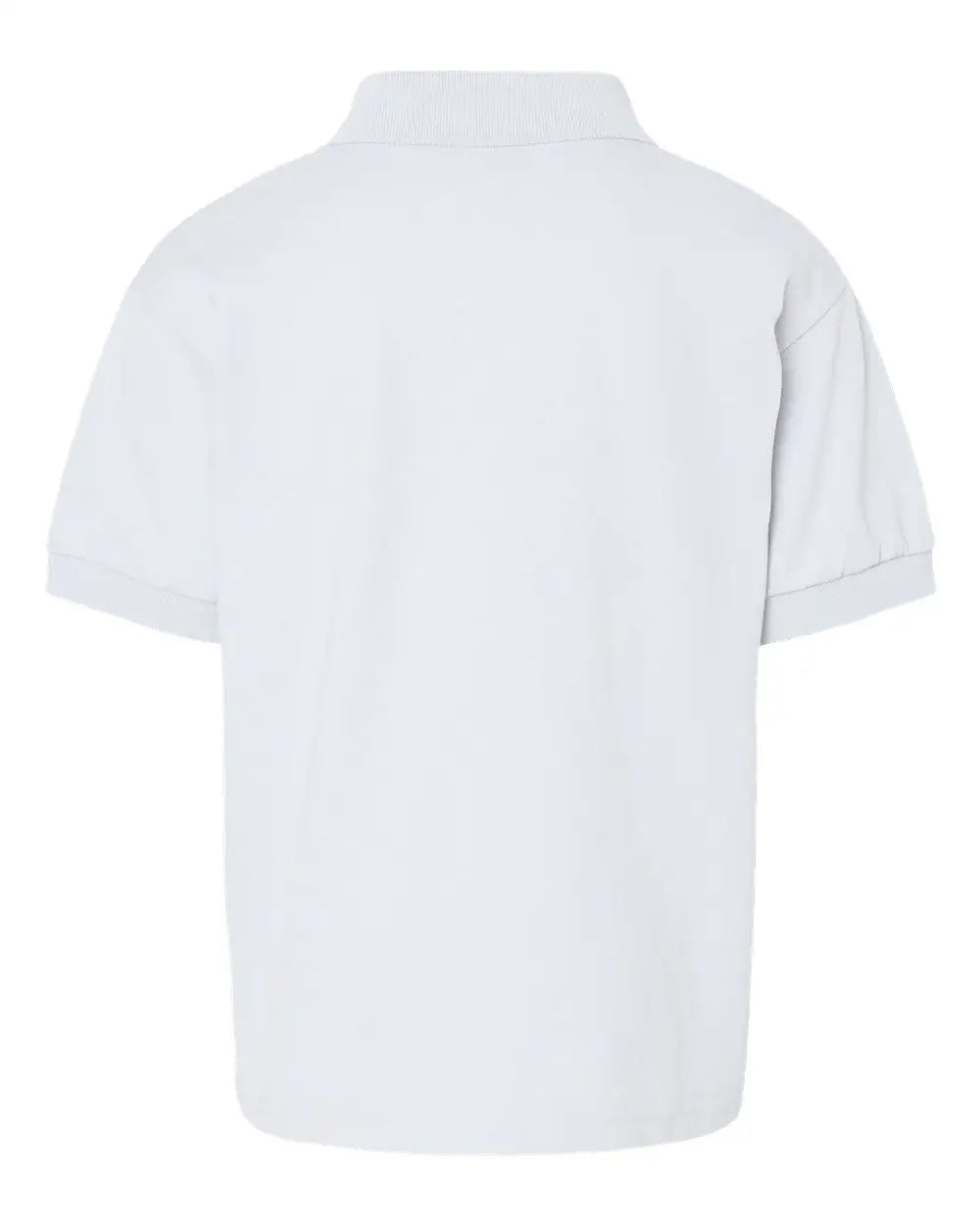 Gildan 8800b Dryblendâ Youth Jersey Polo - White