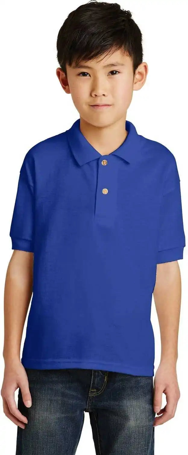 Gildan 8800b Youth Dryblend 6-ounce Jersey Knit Sport Shirt - Royal