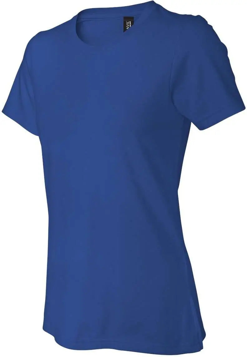 Gildan 880g Softstyle Women’s Lightweight T-shirt - 880 - Royal Blue - Ladies s