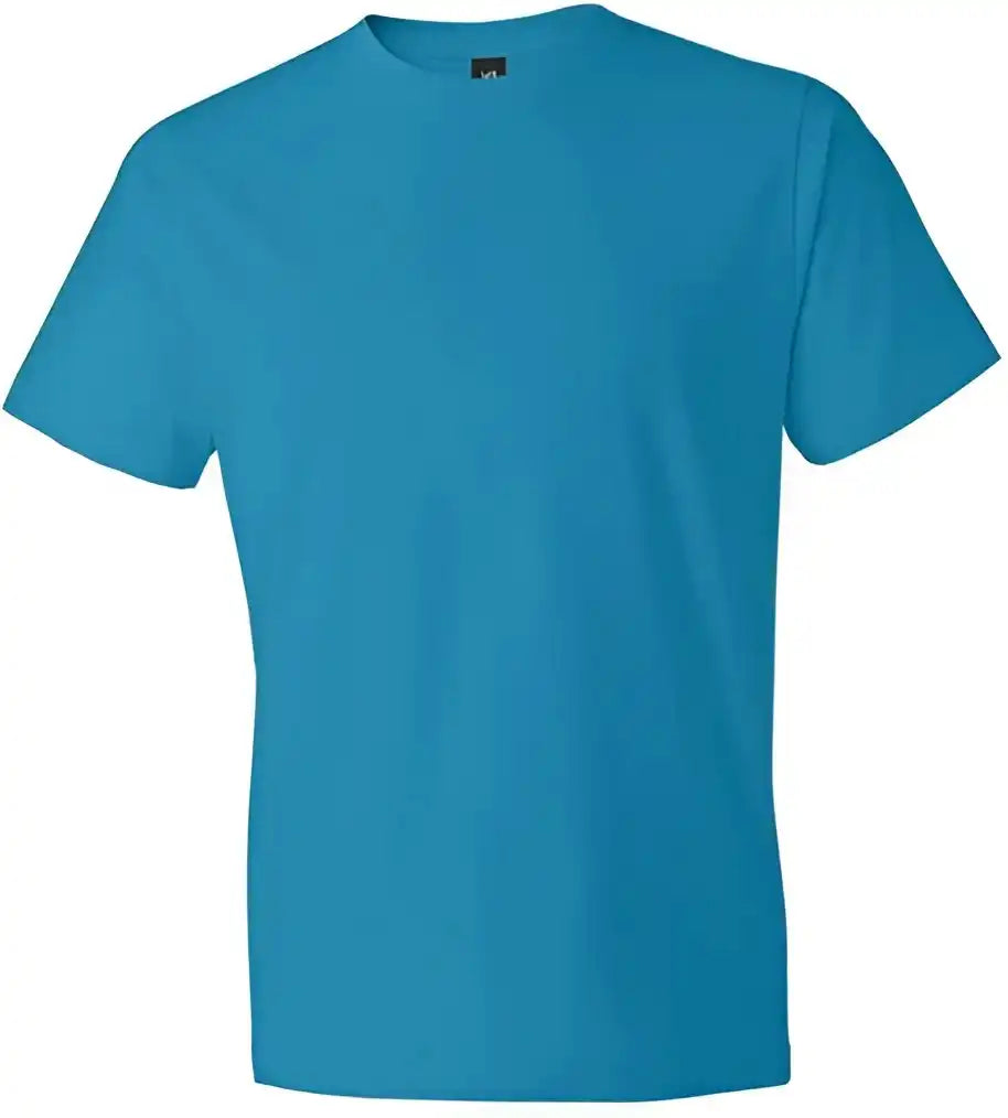 Gildan 980 Softstyle Lightweight t Shirt Caribbean Blue