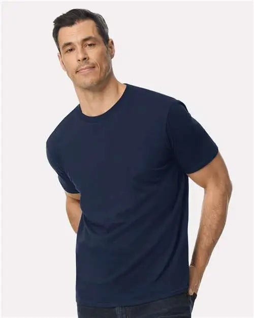 Gildan 980g Softstyle Lightweight T-shirt - 980 - Navy