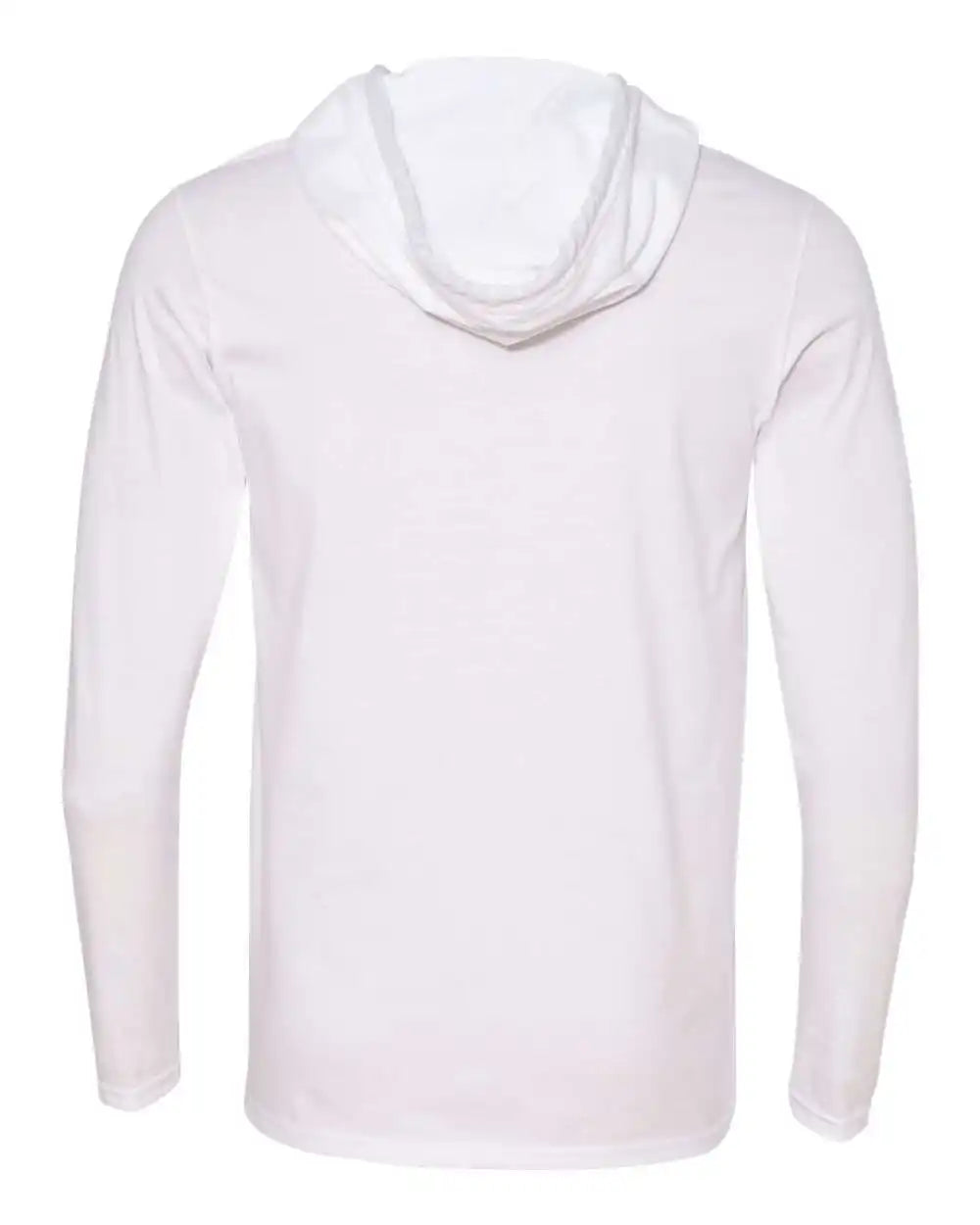 Gildan 987g Softstyle® Lightweight Hooded Long Sleeve T-shirt - 987 - White Dark Grey - White/ / Xl