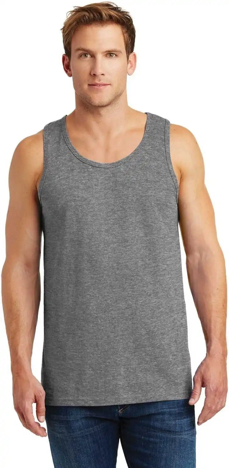Gildan G5200 Heavy Cotton Tank Top Graphite Heather