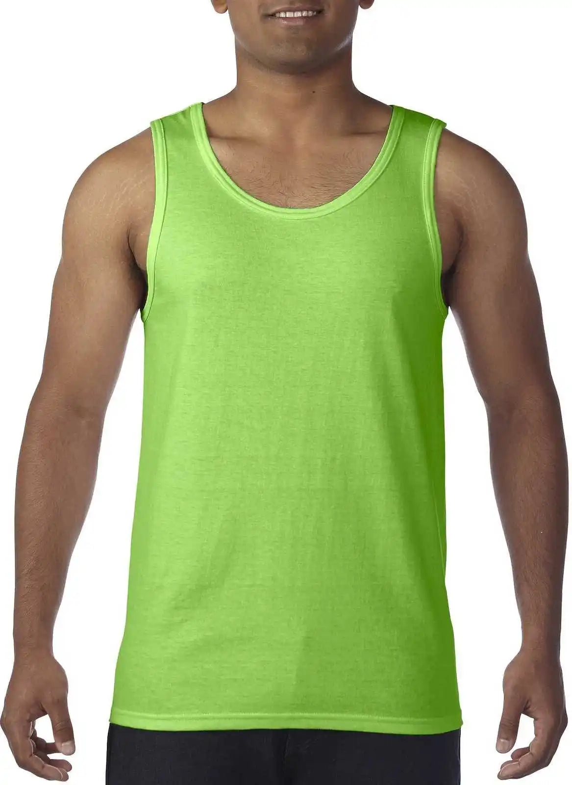 Gildan G5200 Heavy Cotton Tank Top - Neon Green