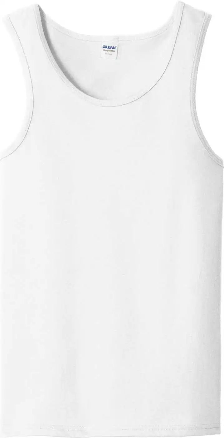 Gildan G5200 Heavy Cotton Tank Top - White