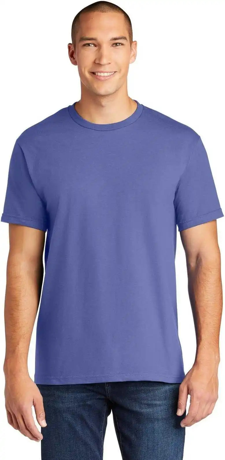 Gildan H000 Hammer t Shirt Flo Blue