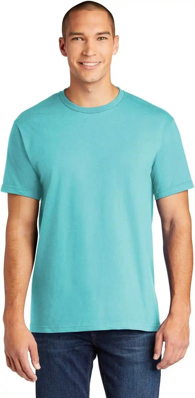 Gildan H000 Hammer t Shirt Lagoon Blue