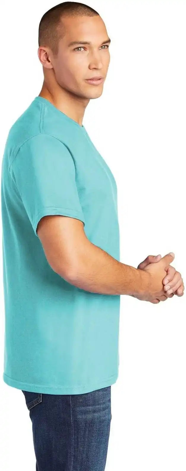 Gildan H000 Hammer t Shirt Lagoon Blue