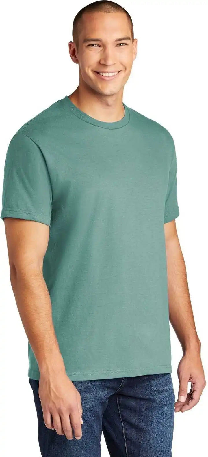 Gildan H000 Hammer t Shirt Seafoam
