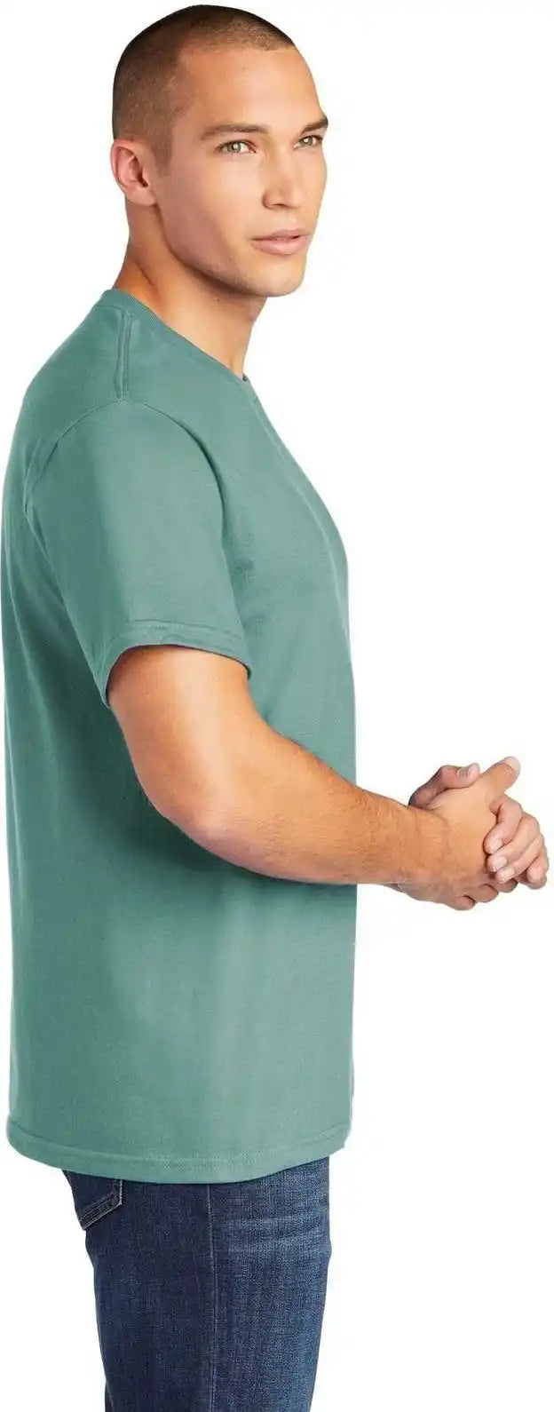 Gildan H000 Hammer t Shirt Seafoam