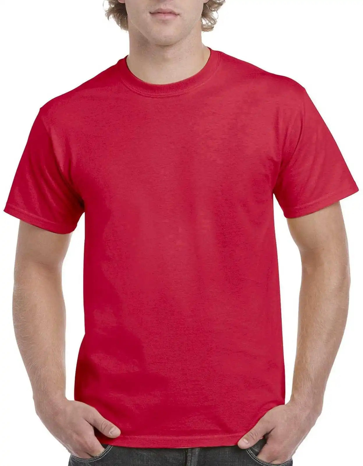 Gildan H000 Hammer t Shirt Sport Scarlet Red
