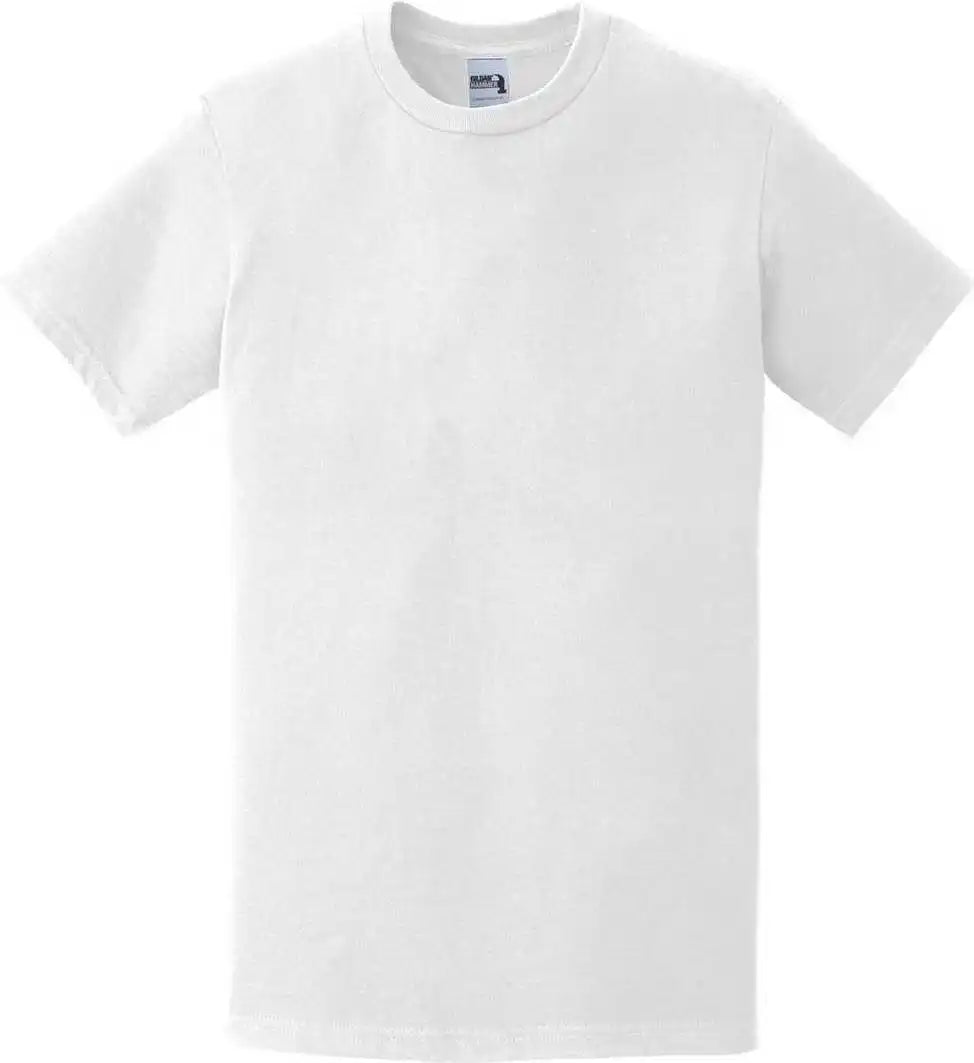 Gildan H000 Hammer t Shirt White