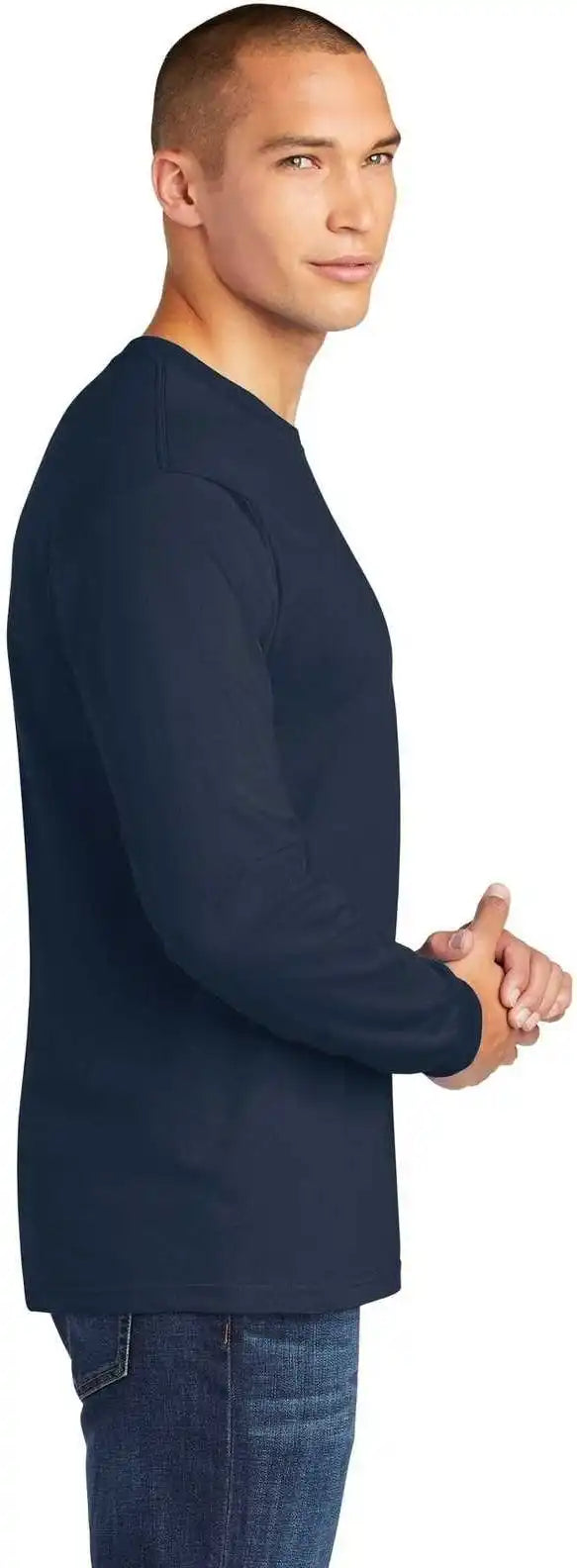 Gildan H400 Hammer Long Sleeve T-shirt - Sport Dark Navy