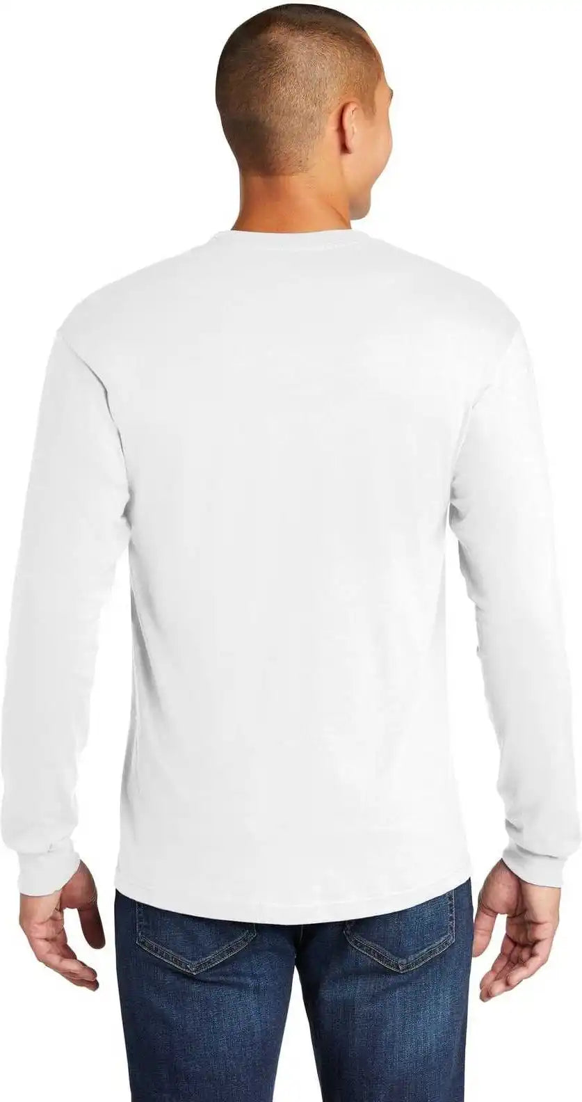 Gildan H400 Hammer Long Sleeve t Shirt White