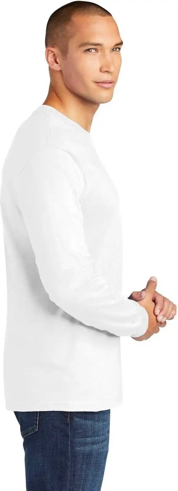 Gildan H400 Hammer Long Sleeve t Shirt White