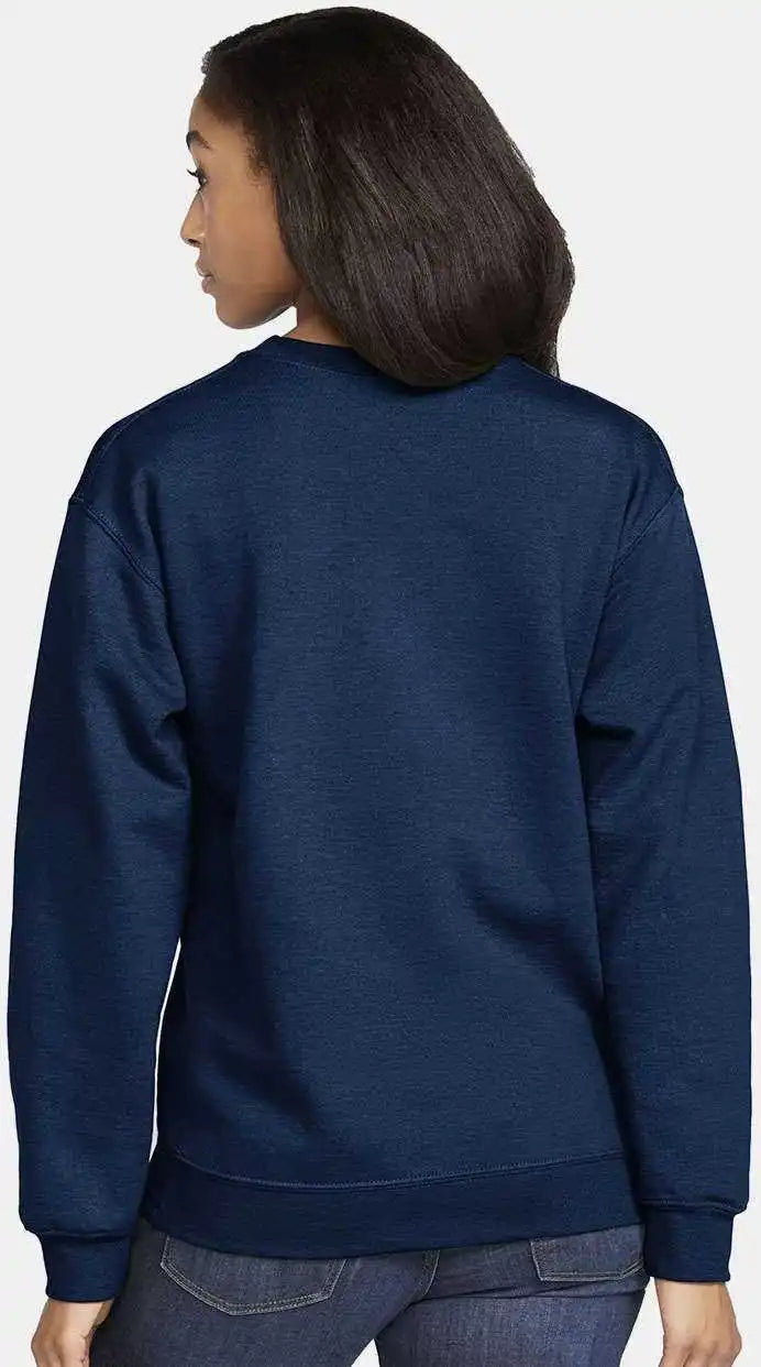 Gildan Sf000 Softstyle Crewneck Sweatshirt Navy