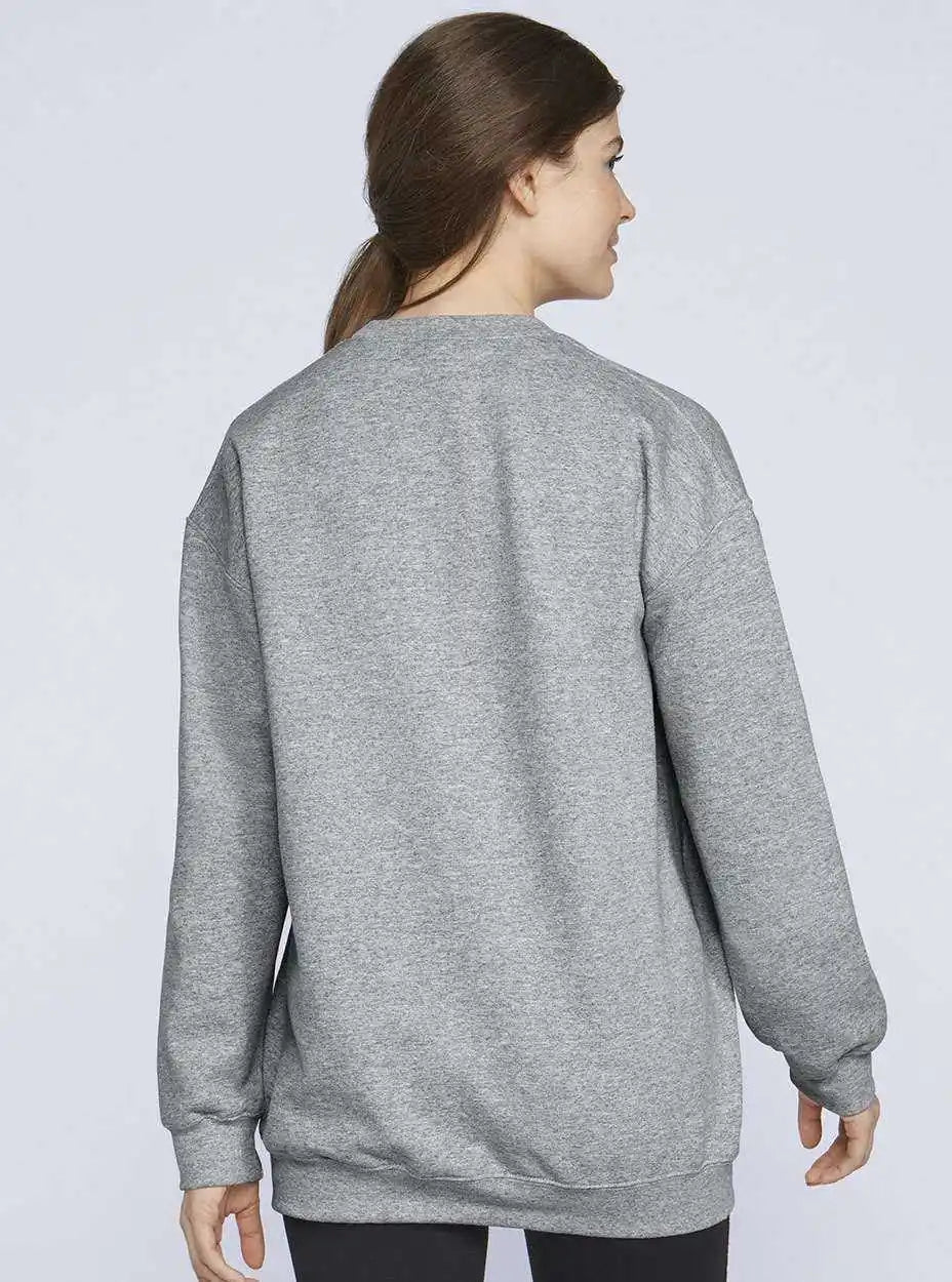 Gildan Sf000 Softstyle Crewneck Sweatshirt Sport Grey