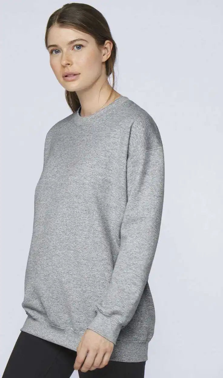 Gildan Sf000 Softstyle Crewneck Sweatshirt Sport Grey