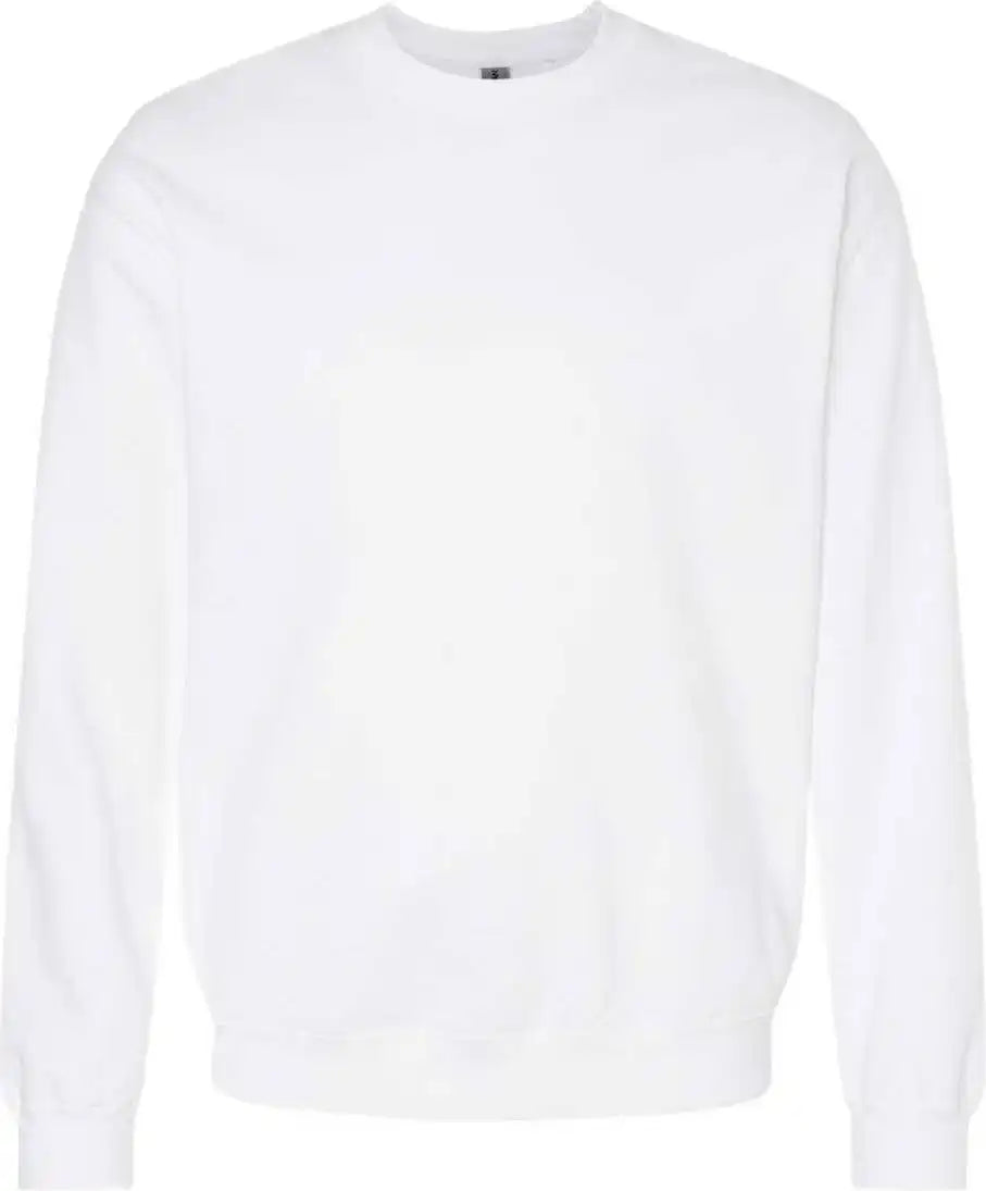 Gildan Sf000 Softstyle Crewneck Sweatshirt White