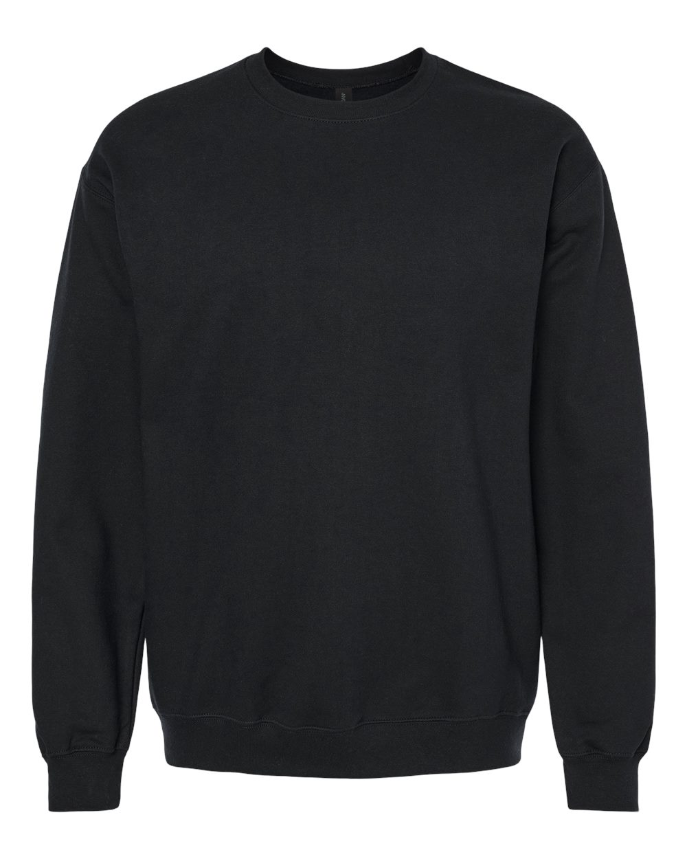 Gildan Sf000 Softstyle Midweight Crewneck Sweatshirt - Heather Black