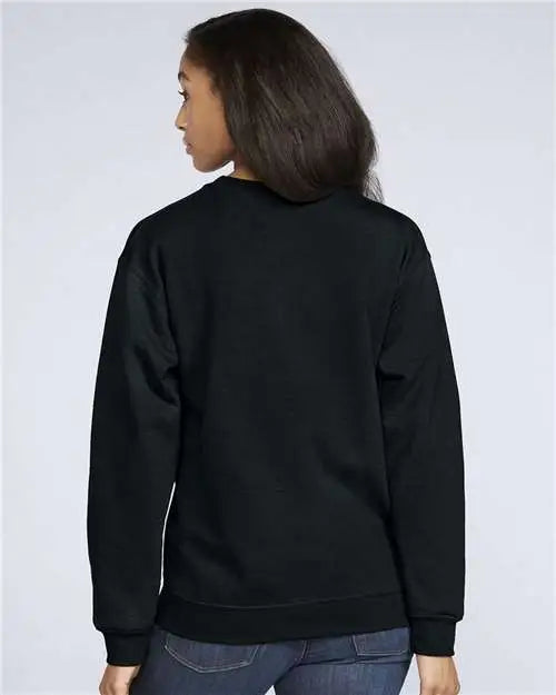 Gildan Sf000 Softstyle® Midweight Crewneck Sweatshirt - Black