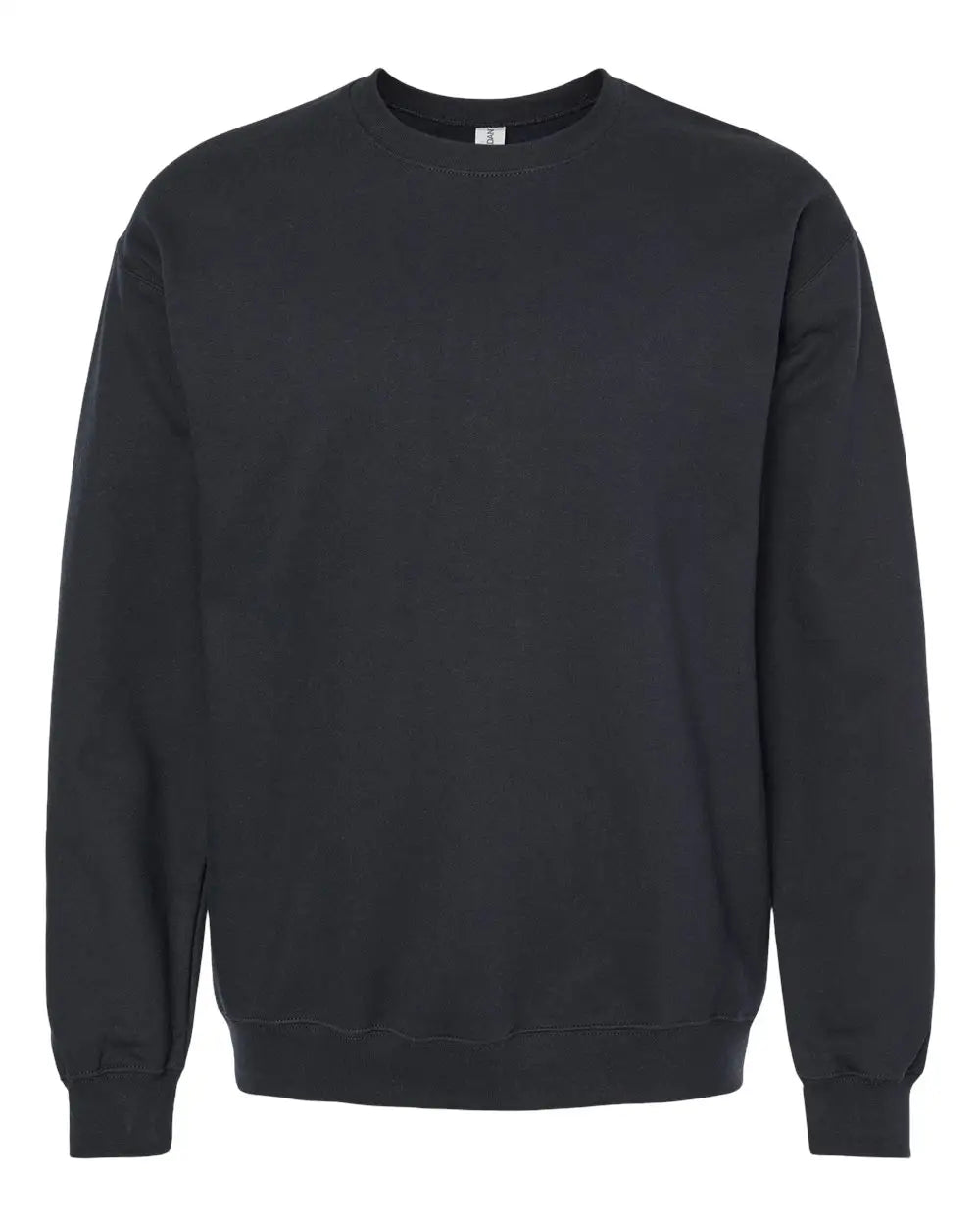 Gildan Sf000 Softstyle® Midweight Crewneck Sweatshirt - Black - Xs