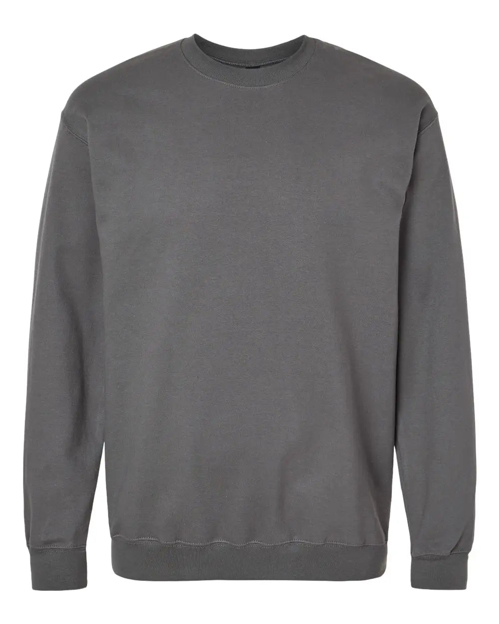 Gildan Sf000 Softstyle® Midweight Crewneck Sweatshirt - Charcoal - Dark Gray / s