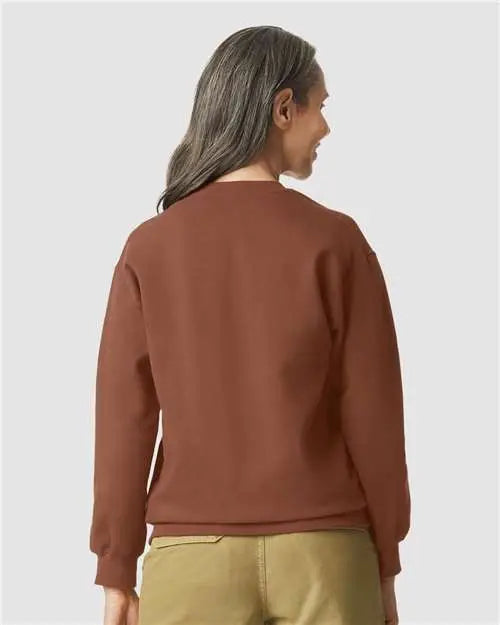 Gildan Sf000 Softstyle® Midweight Crewneck Sweatshirt - Cocoa