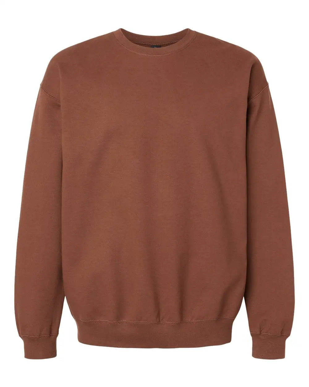 Gildan Sf000 Softstyle® Midweight Crewneck Sweatshirt - Cocoa - s
