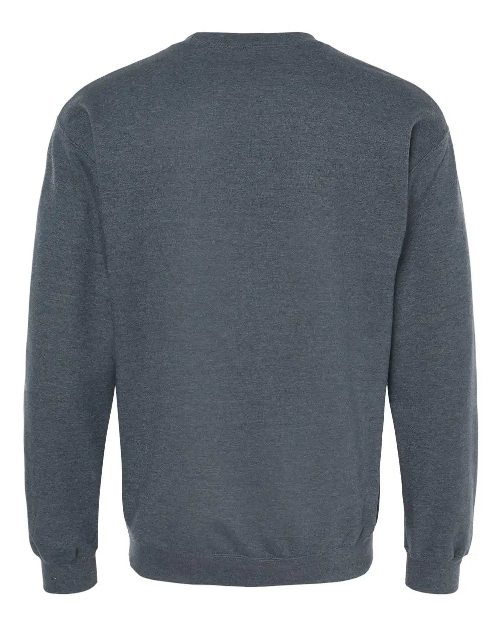 Gildan Sf000 Softstyle® Midweight Crewneck Sweatshirt - Dark Heather - Gray / s