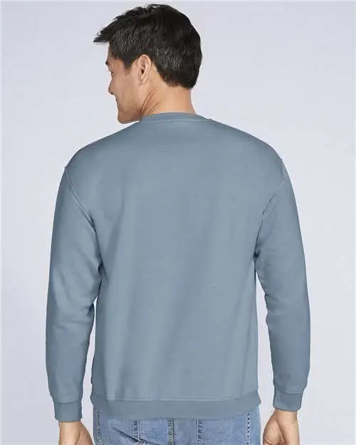Gildan Sf000 Softstyle® Midweight Crewneck Sweatshirt - Stone Blue
