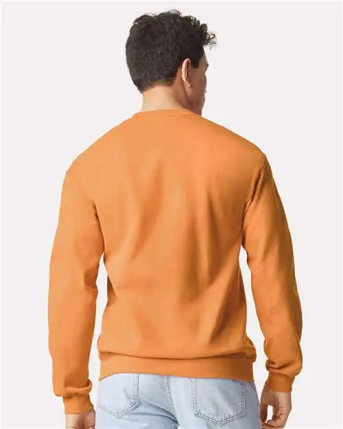 Gildan Sf000 Softstyle® Midweight Crewneck Sweatshirt - Tangerine
