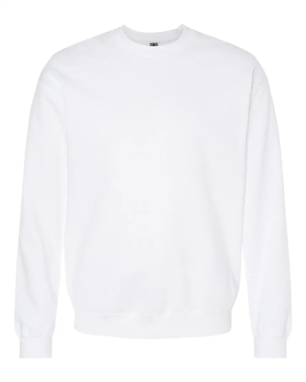 Gildan Sf000 Softstyle® Midweight Crewneck Sweatshirt - White - Xs