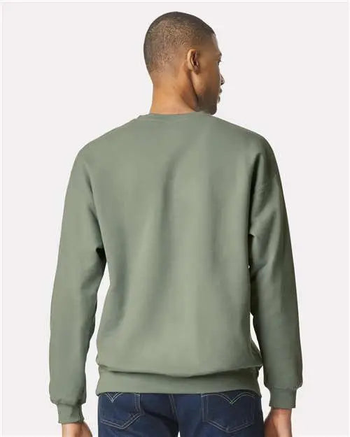 Gildan Sf000 Softstyleâ Midweight Crewneck Sweatshirt - Sage