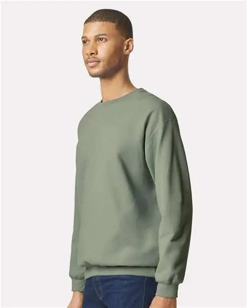 Gildan Sf000 Softstyleâ Midweight Crewneck Sweatshirt - Sage