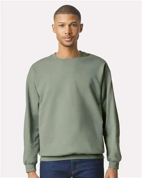 Gildan Sf000 Softstyleâ Midweight Crewneck Sweatshirt - Sage