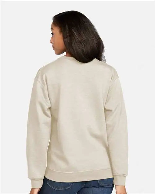 Gildan Sf000 Softstyleâ Midweight Crewneck Sweatshirt - Sand