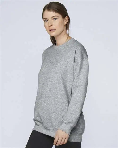 Gildan Sf000 Softstyleâ Midweight Crewneck Sweatshirt - Sport Grey