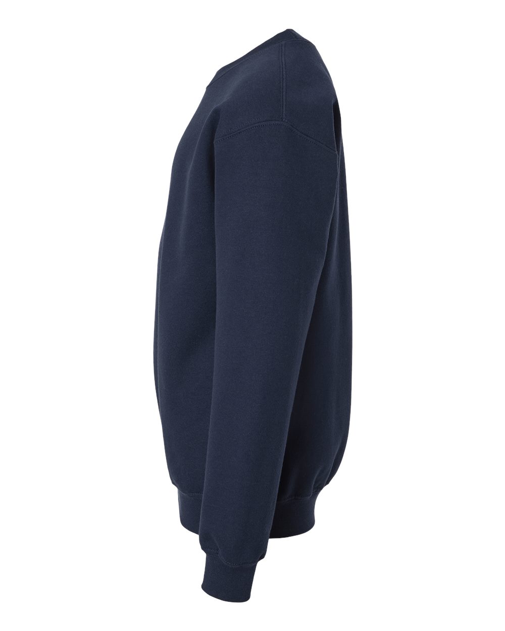 Gildan Sf000b Youth Softstyle Midweight Crewneck Sweatshirt - Navy