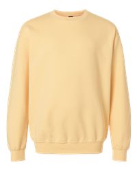 Gildan Sf000b Youth Softstyle Midweight Crewneck Sweatshirt - Yellow Haze