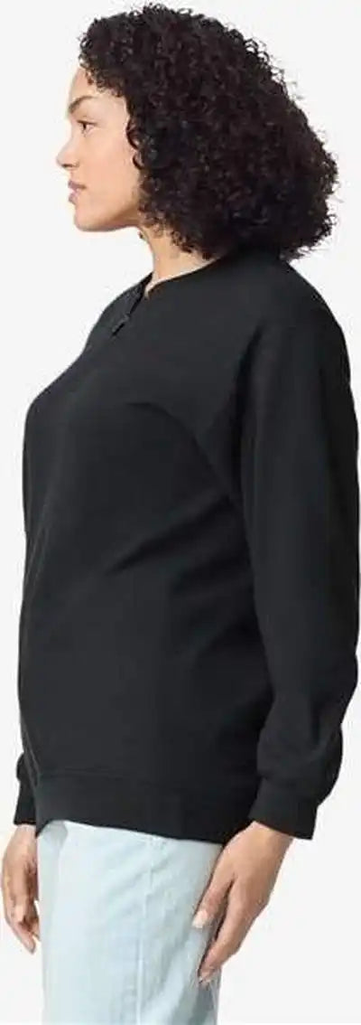 Gildan Sf008 Softstyle Midweight 1/4 Zip Sweatshirt Black