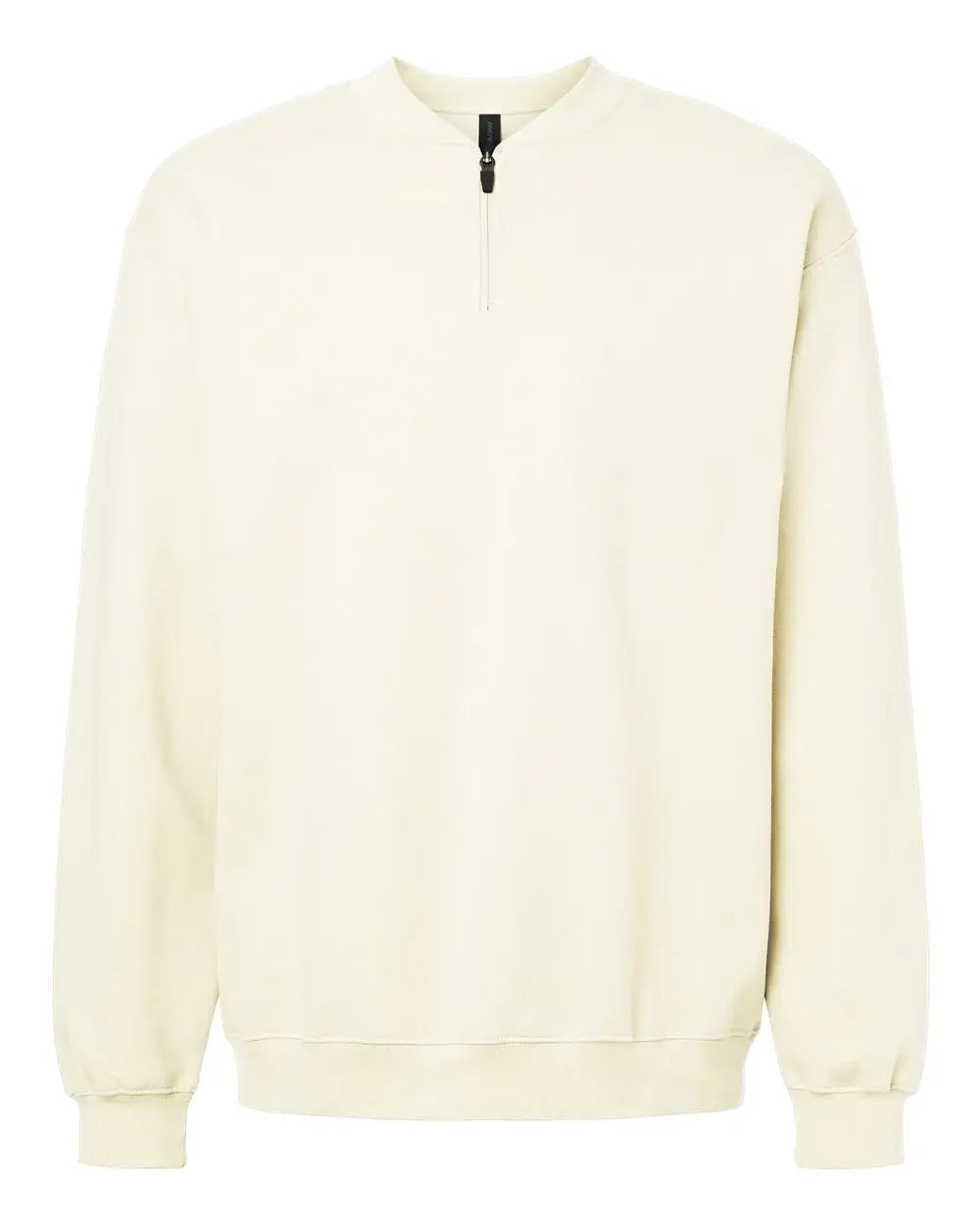 Gildan Sf008 Softstyle® Midweight 1/4 Zip Sweatshirt - off White - s