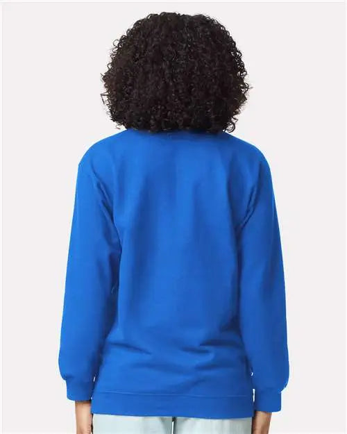 Gildan Sf008 Softstyle® Midweight 1/4 Zip Sweatshirt - Royal