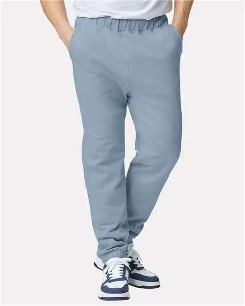 Gildan Sf100 Softstyle® Midweight Pocket Sweatpants - Stone Blue