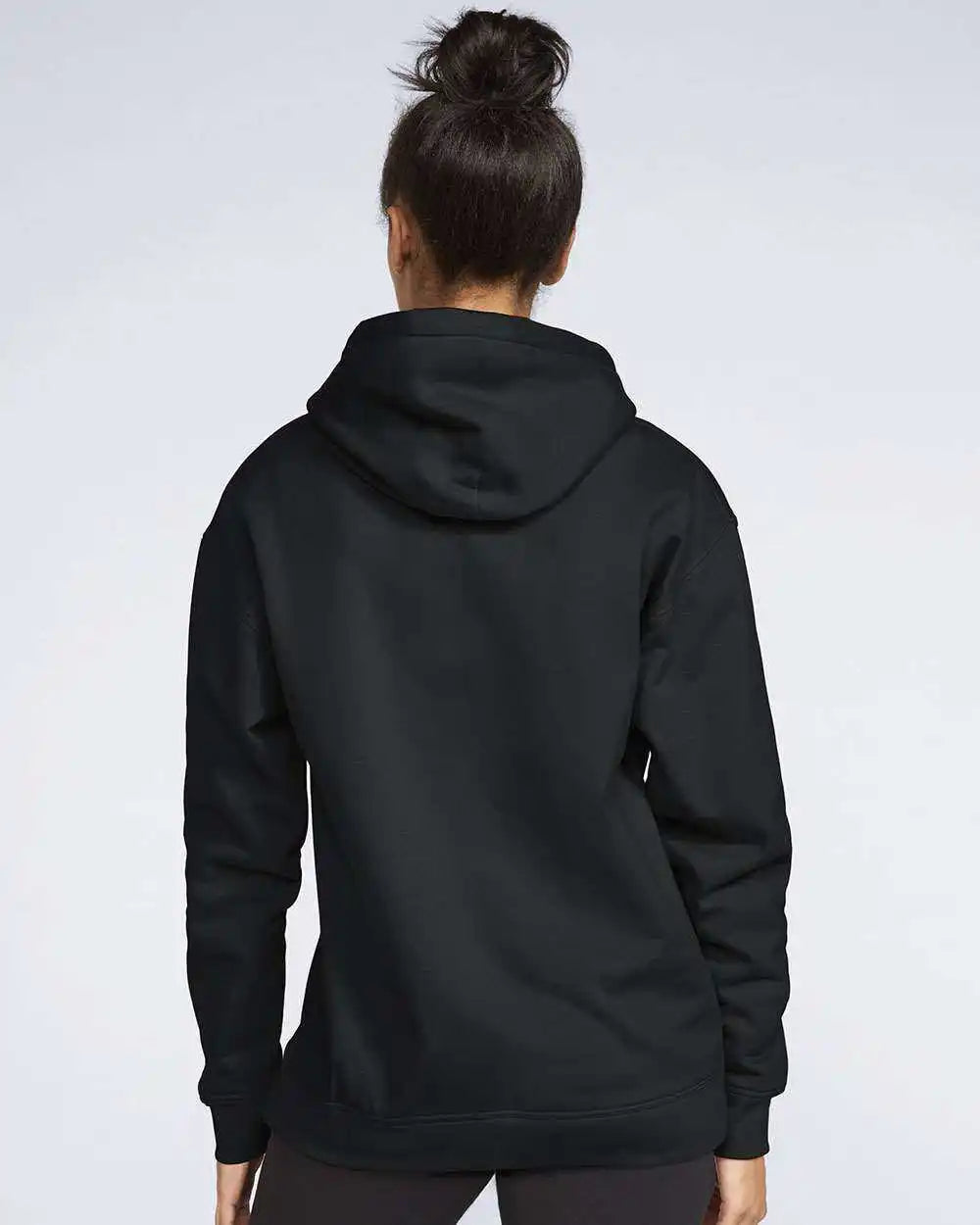 Gildan Sf500 Softstyle Hooded Sweatshirt Black