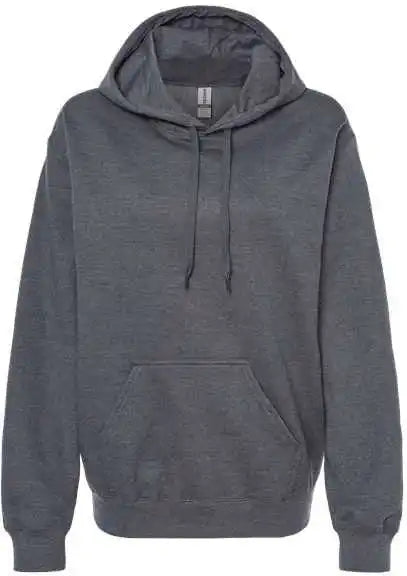 Gildan Sf500 Softstyle Hooded Sweatshirt Dark Heather