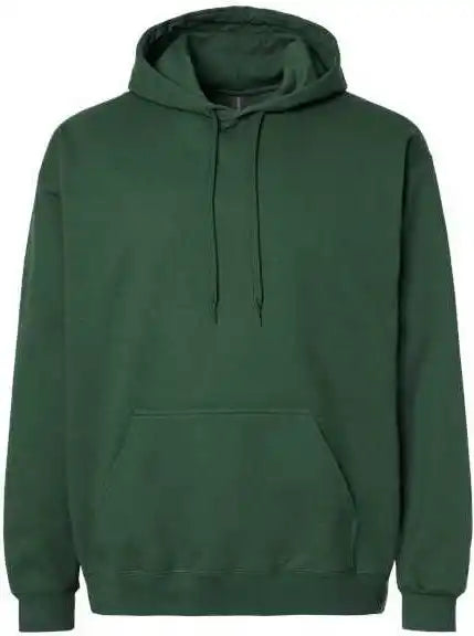 Gildan Sf500 Softstyle Hooded Sweatshirt Forest Green